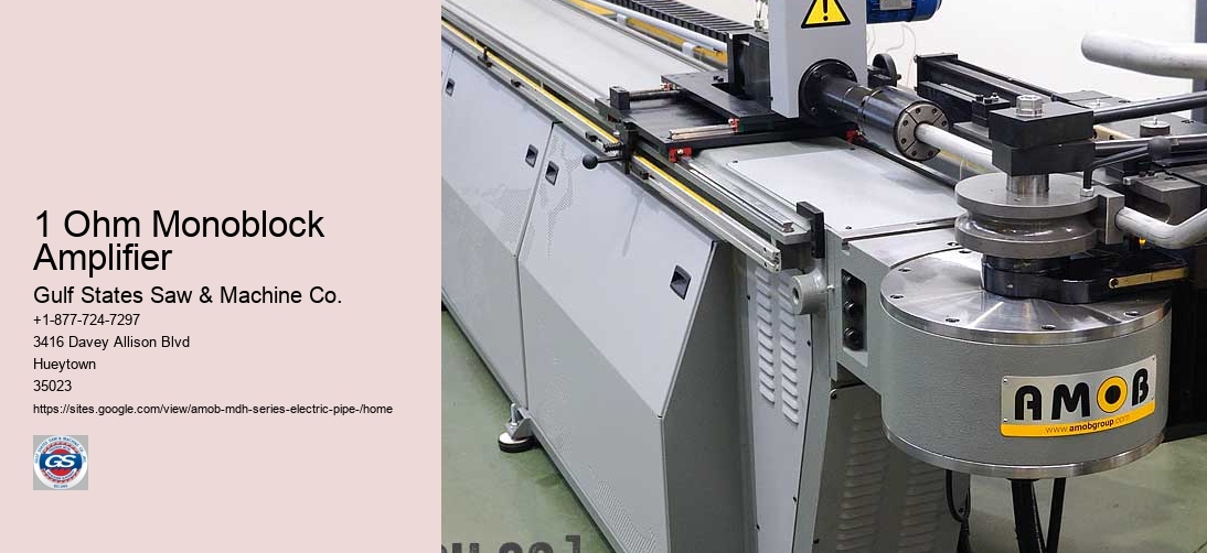 1 Ohm Monoblock Amplifier