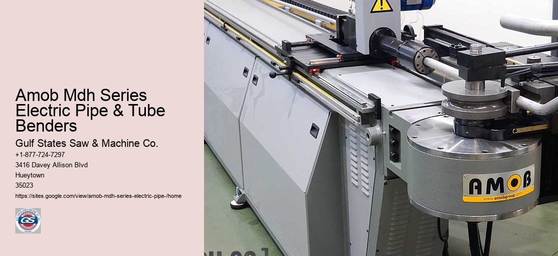 Amob Mdh Series Electric Pipe & Tube Benders