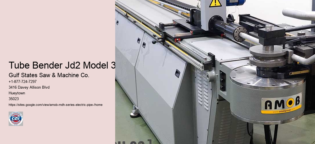 Tube Bender Jd2 Model 3